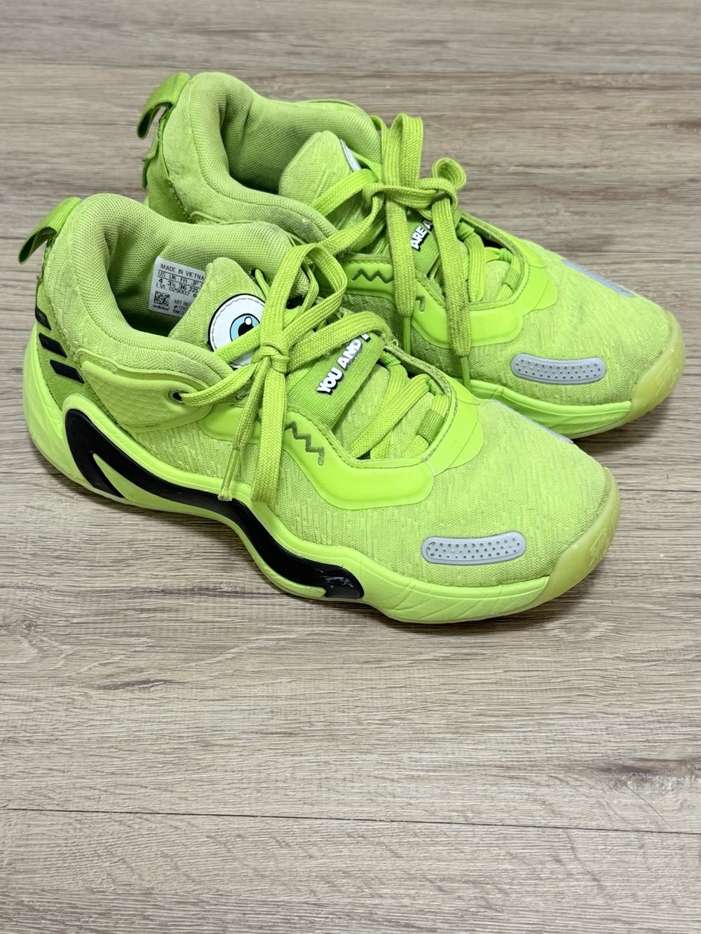 Monster Inc. x Adidas D.O.N Mike Wazowski kids size